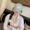 Korean Casual Style English Alphabet Offset Baseball Cap Simple and Cute Outdoor Sunscreen Versatile Couple Cap