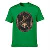 Unisexs Pure Cotton Tshirt Ancient Greek Spartan Warrior Print Retro Mythology Themed Casual Tee For Daily Wear Vacation