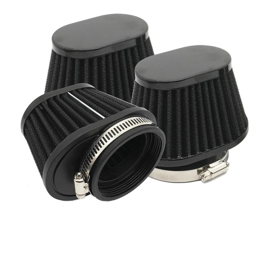 51mm 55mm 60mm Motorcycle Filters Cleaner For Carburetor Scooter Cold Air Intake Filter Sport Myshroom Moped Parts Accessories