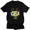 Kawaii Invader Zim Graphic TShirt Happy Hug Ready Zim Image Cute Cartoon T Shirt Unisex Women Retro T Shirt Oversized T Shirt