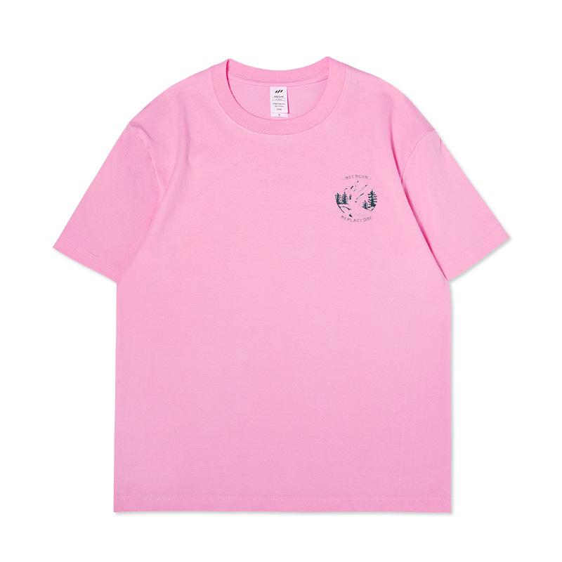 

S1120696 Футболка с короткими рукавами и принтом. Летняя одежда для подростков. 4XL