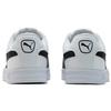 Puma Smash Vulc Retro Casual Skateboarding Shoes Unisex White Black Shoe 'White Black' 385554-01