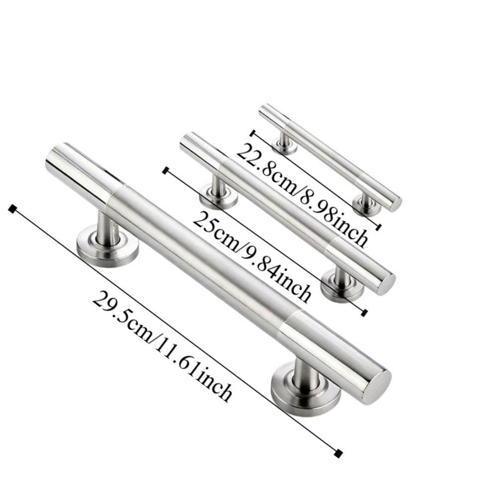 Brushed Surface Door Knob Stainless Steel Wooden Door Handle Cabinet Closet Handle  Wooden Door