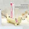ABKY-Dachshund Toothbrush Holder Storage Rack Bathroom Sink Washstand Toothbrush Base Decoration