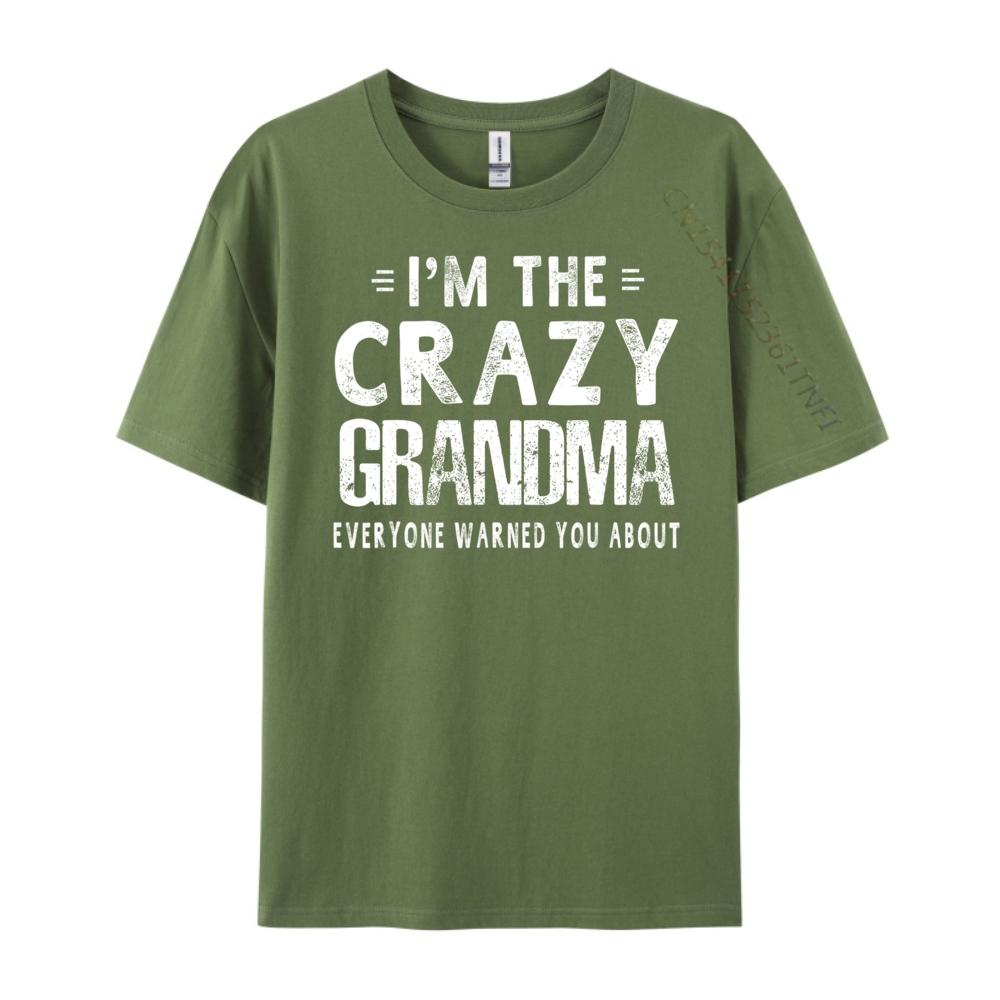 Ich bin der Verrückte, vor dem dich alle gewarnt haben Muttertag 3D Gedruckte T-Shirts Baumwollkomfort Baumwoll-T-Shirt Herren Weihnachten