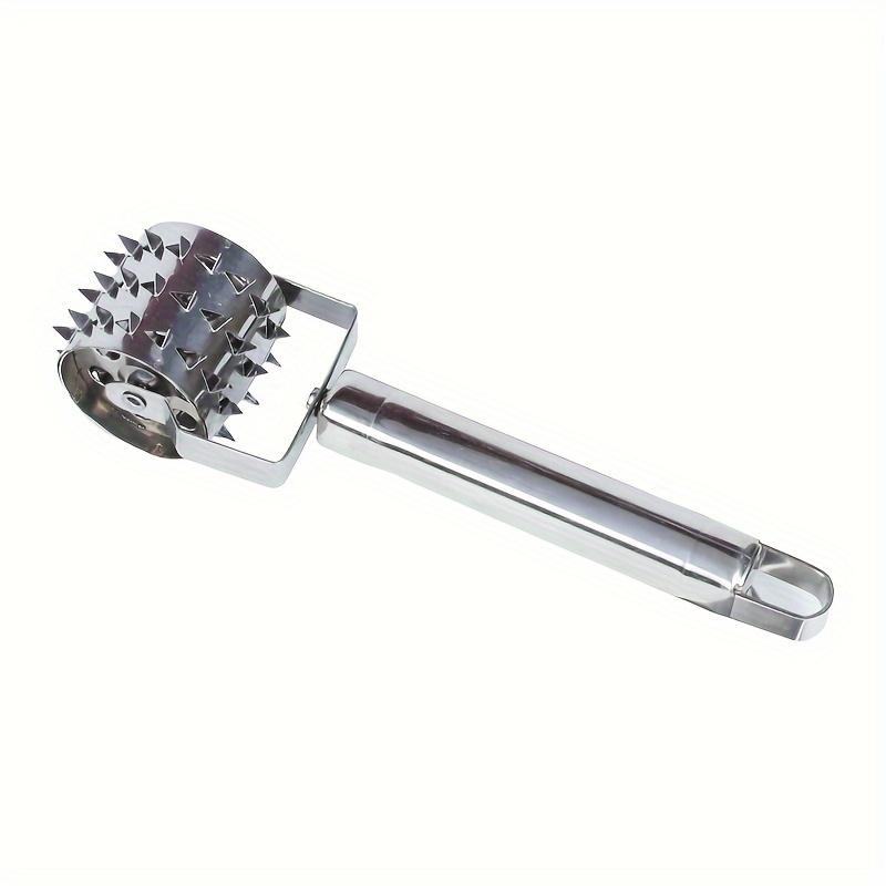 Stainless Steel Meat Tenderizer Multi-Function Mallet with Bone Crusher and Tenderizing Tool