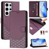 Flip Cards Solt Leather Wallet Book Case For Samsung Galaxy S24 Ultra S23 FE S22 Plus S21 A06 A16 A35 A55 A25 A15 Strap Cover