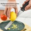 Stainless Steel Cheese Grater Plastic Anti Slip Handle Chocolate Lemon Fruits Grater Baking Tool Multifunction Kitchen Tools