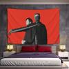 Musik-Twenty One Pilots Wandteppich Dekoration Schlafzimmer Wohnheim Hintergrundtuch Ferienhaus Party Wohnzimmer Clubtuch
