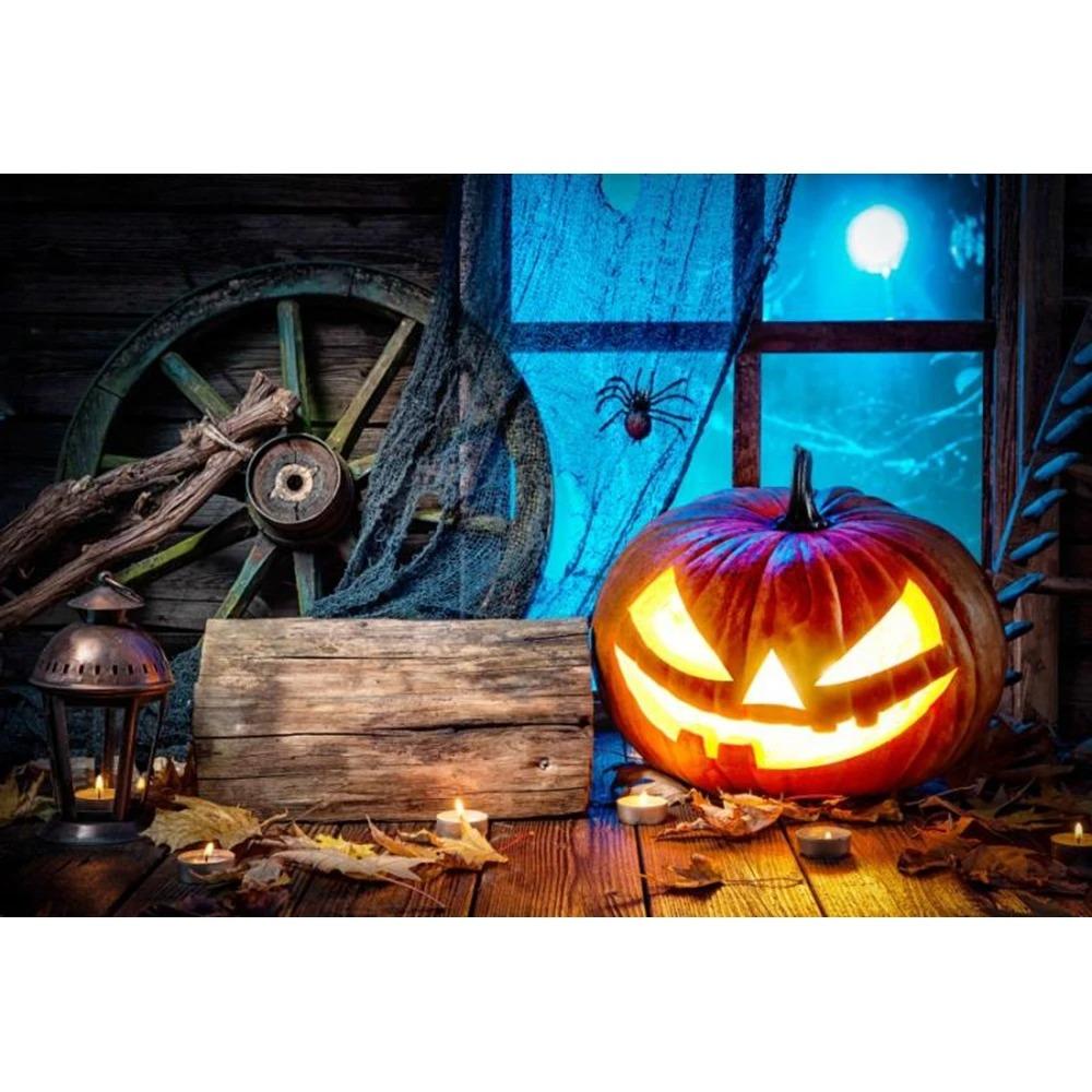Halloween Decoration Hanging Cloth Pumpkin Lantern Hanging Cloth Home Party Room Decoration