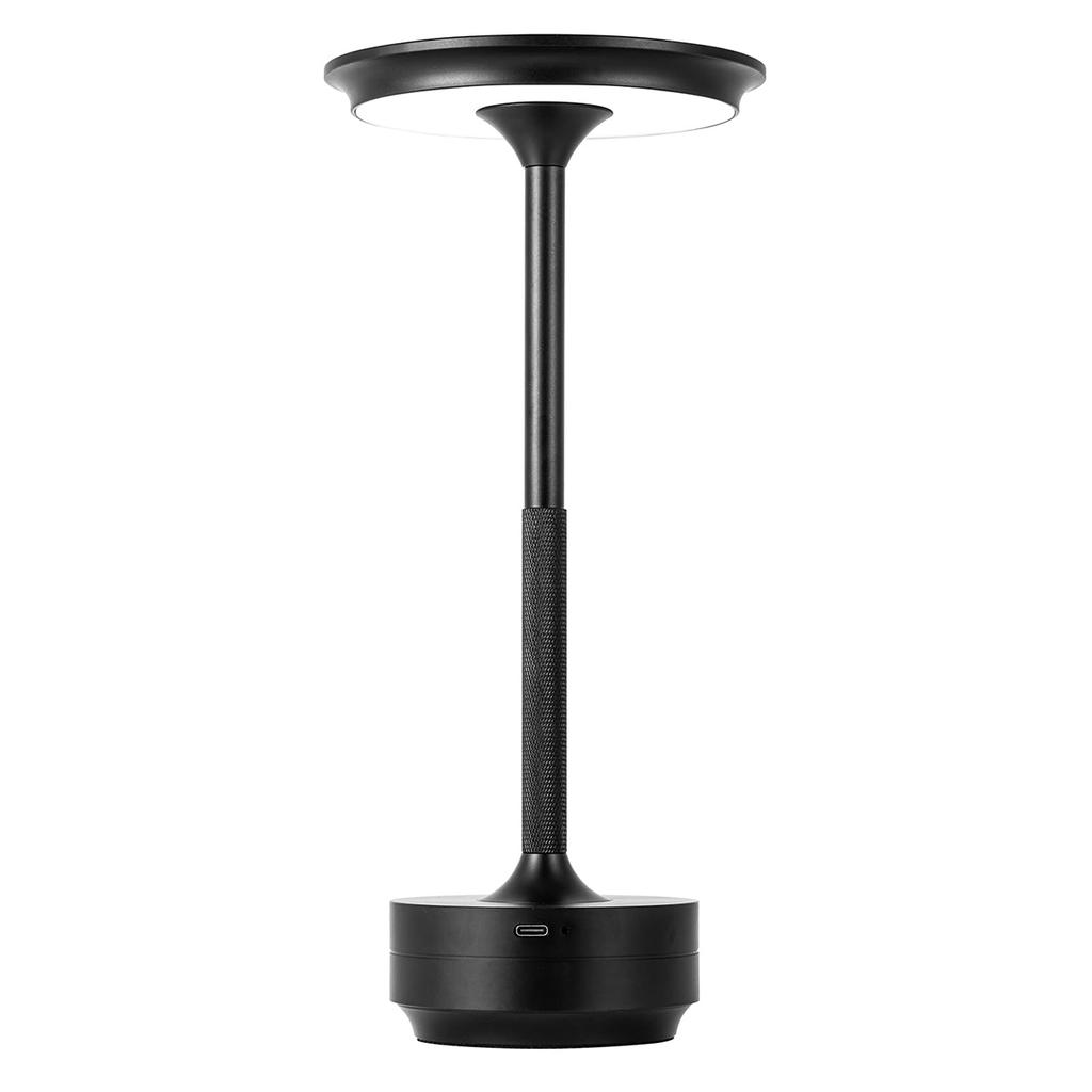 3 Color Table Lamp Restaurant Black Silver Touch Rechargeable Led Gold Usb Lamps Dimmable Bedside Portable Room Creative For Bar