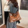 Retro Backpack for Women New Fashion Korean Version of Tote Bag Casual Versatile Large Capacity Shoulder Bag