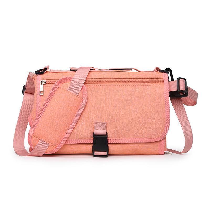 Foldable Waterproof Mummy Bag with Washable Summer Changing Pad