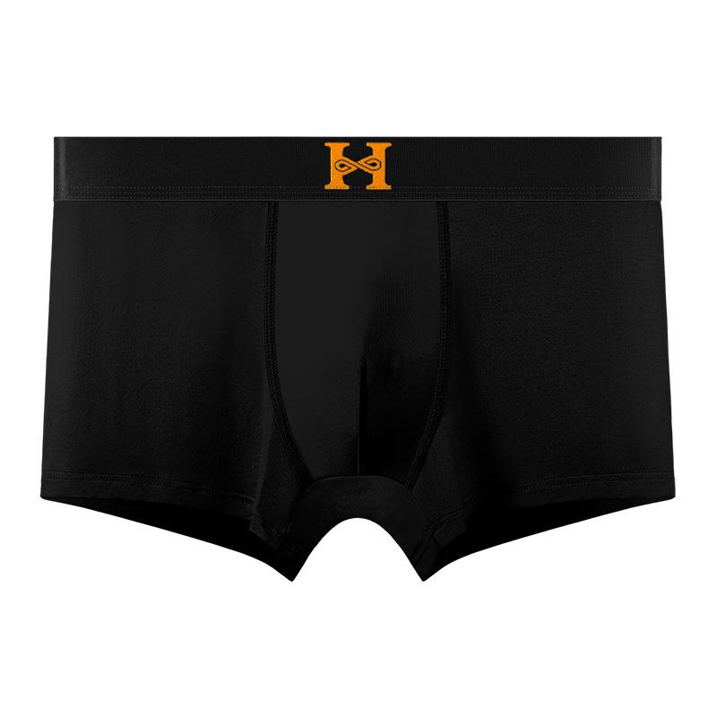 

Tide Мужские трусы-боксеры из модала, чувствительные к температуре, с магнитными камнями, набор из 3 шт., бесшовные и дышащие, больших размеров 3XL (145-165 jin)