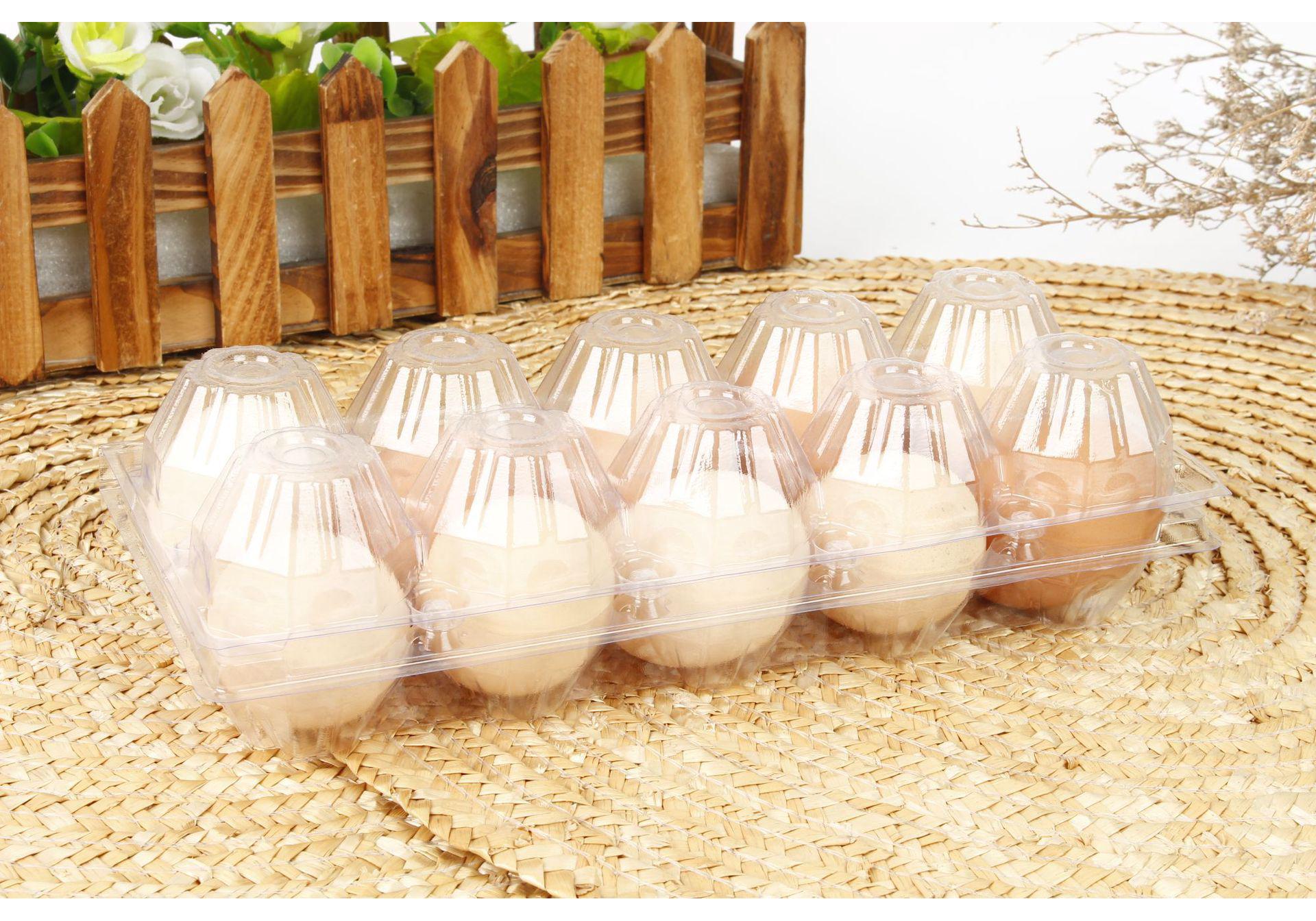 Red Double Happiness 10-Piece Free-Range Egg Gift Box