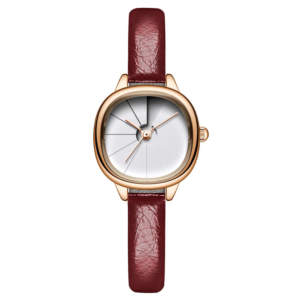 Women'S Retro Niche Design Sense Women'S Watch Small, Exquisite And Simple High-End Sense Student Quartz Watch