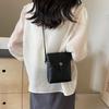 Trendy Korean Style Women's Shoulder Bag Unique Casual Small Square Handbag With Soft Pu Material For Daily Fashion