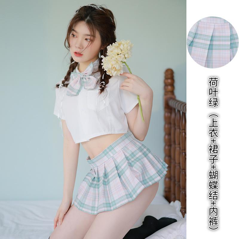 Nightmare lingerie set COSPALY sexy JK uniform female secretary maid student seduction sweet cool