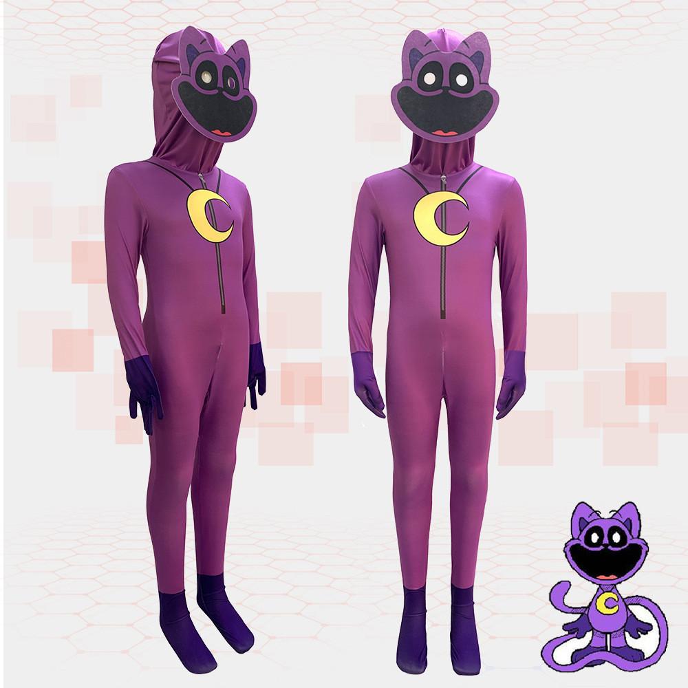 Poppy Playtimecos Costume da Esibizione per Bambini Tuta di Halloween Ispirato al Gioco