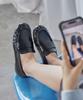Edel9 Musubi Shirred Penny Loafers 1Cm