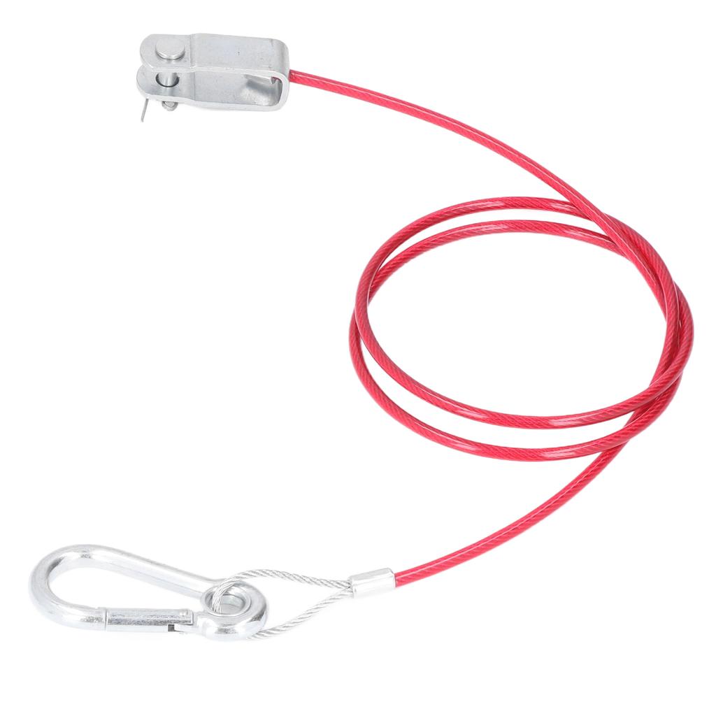 3.3ft Safety Break Cable Anti Drop Stainless Steel Trailer Breakaway Rope Universal for Cars
