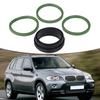 4X Tube  for Turbo Collector Intercooler Seal Kit 11617801222 For Bmw 3 5 7