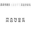 Range Rover Car Emblem Badge With Mirror Finish For Suv Decor