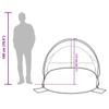 Beach Tent for 2 Persons Gray Pop Up Waterproof