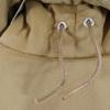 MIGHTY MAC 80s Vintage Made In USA Mountain Parka Beige Boa Fur Lining Men's Used