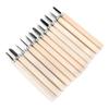 12Pcs Wood Carving Tool Set 55# Steel Sculpture Knife with Storage Box for Soft Materials