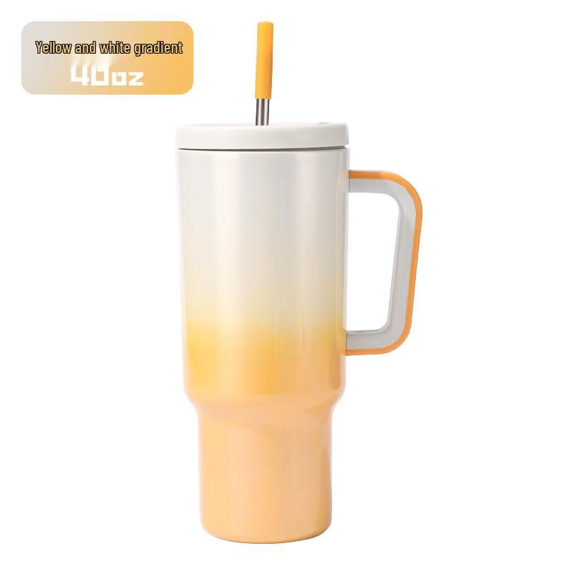 Shangqi Jumbo 304 Stainless Steel Insulated Car Tumbler with Gradient Handle