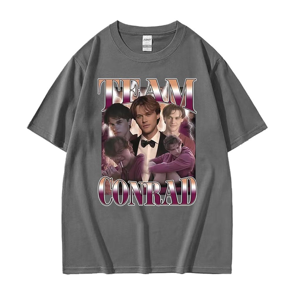 Team Conrad Fisher Cousins Beach Magliette Stampate Abbigliamento Unisex Harajuku Vintage Magliette di Alta Qualità Maglietta Comoda Streetwear