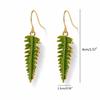 Alloy Leaf Dangle Earrings Fern Leaf Drop Earrings New Plant Pendant Earrings  Wome Daily Wear
