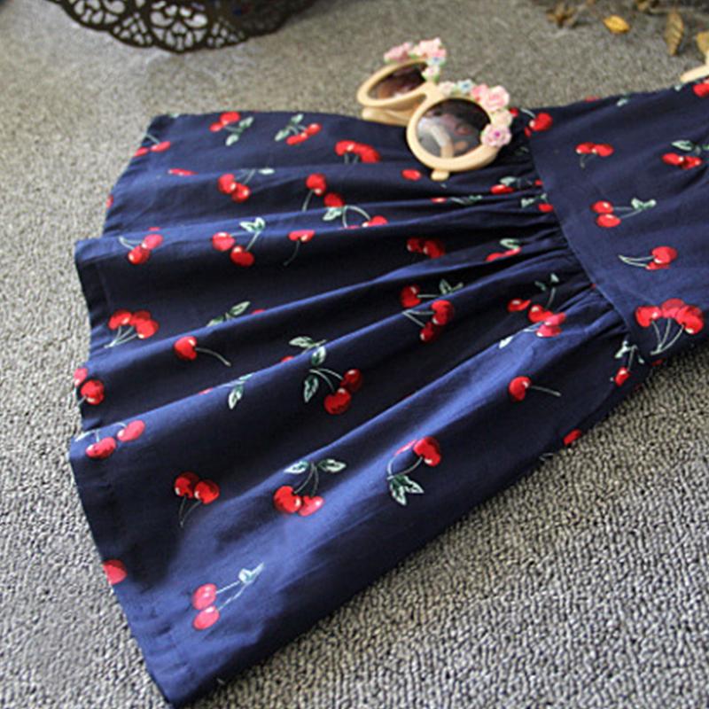 Copii vara fete rochie dulce modă panglică rochie fără spate fete bumbac prințesă rochie haine