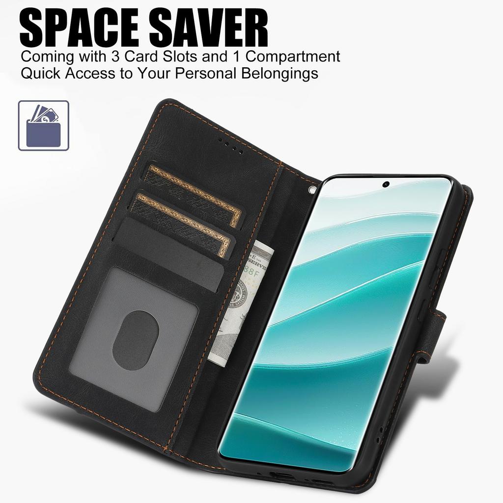 For Xiaomi Poco M8 Pro 5G/Redmi Note 15 Pro+ 5G (Global) Case PU Leather Phone Cover with Wallet Stand