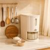 Moisture-Proof Rice Storage Container Visible Flour Storage Bucket  Kitchen Storage
