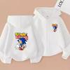 Kids Girls Boy 3-12 Yrs Zipper Style Cardigan Hot Sale Hoodie Sweatshirt Leisure Coat Sports Trend Top Anime Film Print Clothing
