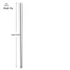 Ru Han Square 304 Stainless Steel Chopsticks