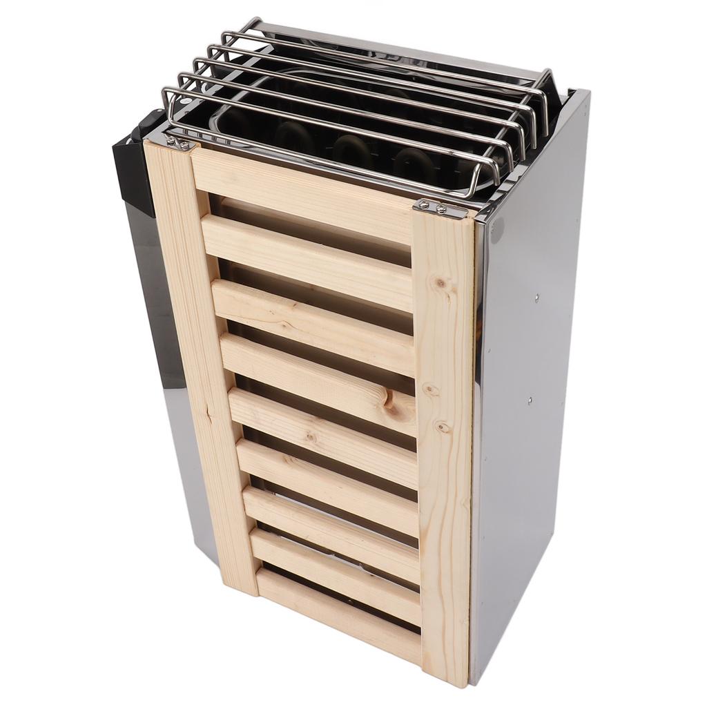 Sauna Heater 3.6KW 110V Internal Control Stainless Steel Sauna Heating Stove for Home Hotel Steam