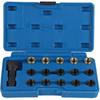 Spark Plug Thread Repair Kit, M16 x 1.25 Screw Tap Portable Carbon Steel Rethread Kit, M14x1.25 Spark Plug Thread Repair Tool