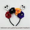 Dark Series Flower Headband Halloween Theme Party Hairhoop Role Play Headpieces Masquerade Party Costume Hairband