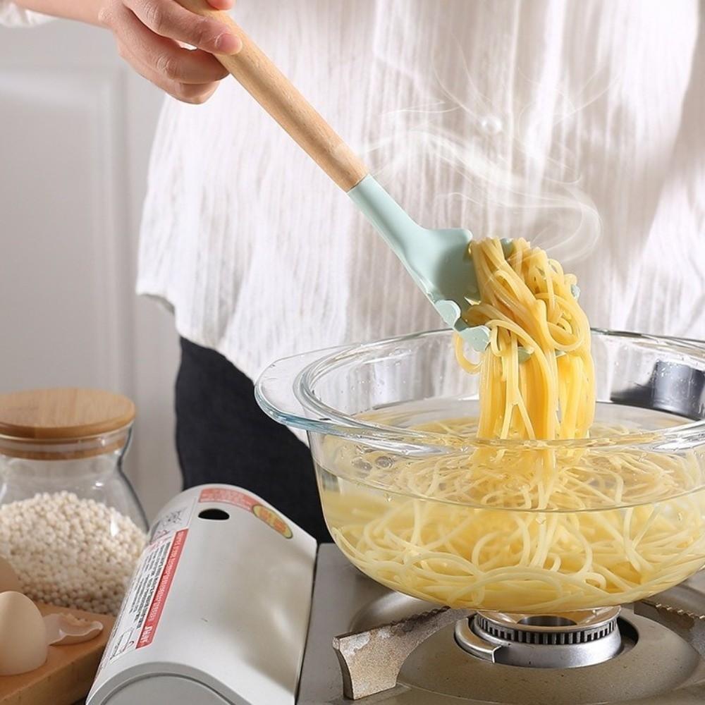 12pcs Heat Resistant Non-Stick Cookware Set Wooden Handle Soup Spoon Baking Shovel  Cooking