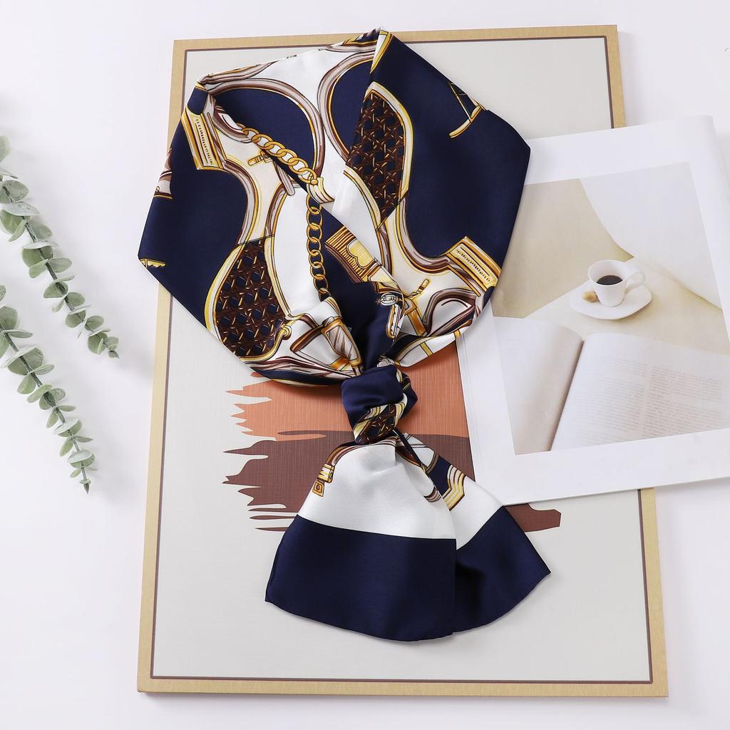 Kleine Und Vielseitige Schals Für Damen Schmale Und Kleine Schals Haargummis Temperamentvolle Bänder Schals Und Schals