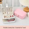 Compact Travel Jewelry Organizer: Earring & Necklace Storage Box