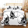 Duvet Cover 3D Skull Comforter Cover High End Bedspread Children Bedclothes