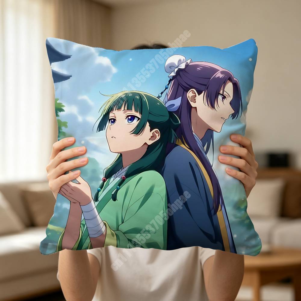 AApothecary DDiaries Jinshi Maomao Sofa Couch Pillow Cover Cushion Case Cozy Bedroom Accent Studio Furnishing