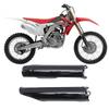 2 buc. Capac tub furcă față negru lucios de schimb pentru Honda CRF250R CRF250X CRF450R CR125 CR250 CRF 450 RX Accesorii