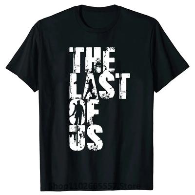 The Last of Us T-Shirt Herren Punk Hip Hop Tees Top Sommer Freizeit T-Shirt Anime Grafik T-Shirts Unisex Streetwear Männlich Ellie