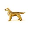 Gordon Setter 22ct Gold Plated British Art Dog Figure Collection