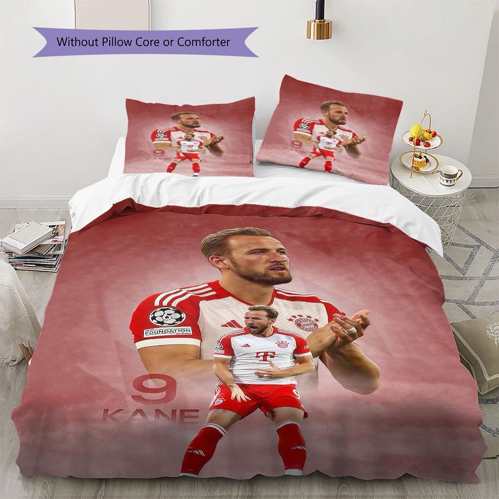 Kane9 Pattern Bedding Home Decoration Birthday Gift (1 * duvet cover + 2 * pillowcase, without core),fan merchandise.